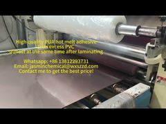 Chất lượng cao PUR nóng chảy cắt phần PVC thừa gần như cùng lúc sau khi cán